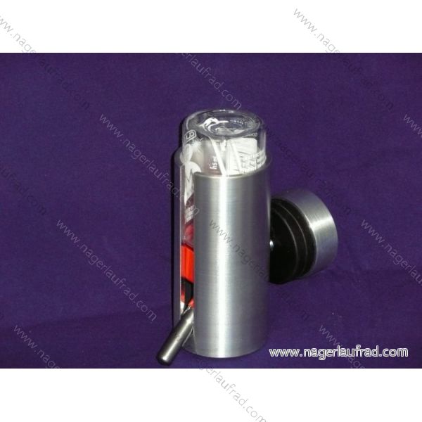 Magnetischer Trinkflaschen  Halter WS 75 - 6 mit 75 ml Flasche für Terrarien